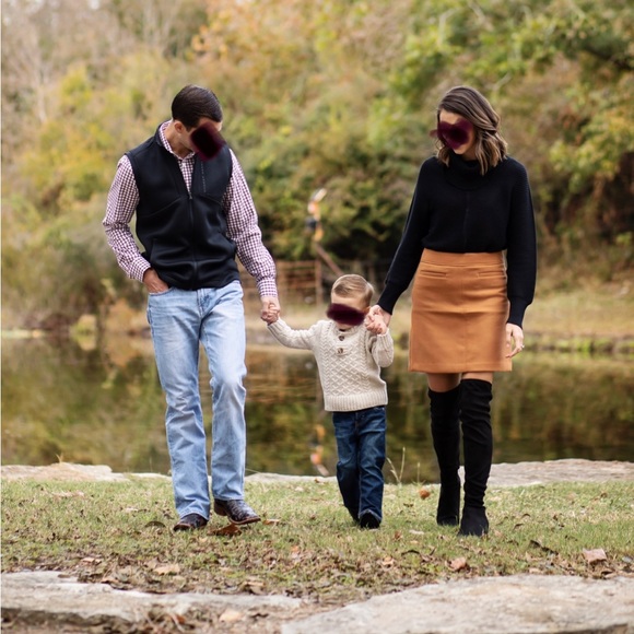 LOFT suede pencil skirt - Picture 4 of 5